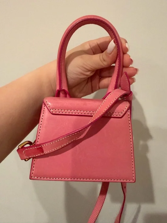 Jacquemus Rose Pink Le Chiquito Mini Top-Handle Bag - Picture 2 of 3